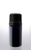 Violettglasflasche mit Schraubverschluß 5 ml