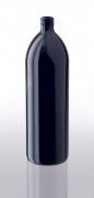 Violettglasflasche 1000 ml mit Orginalittsverschlu