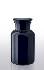 Violettglas Apothekerflasche 0,25 Liter