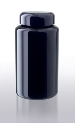 Violett-Weithalsglas 500 ml